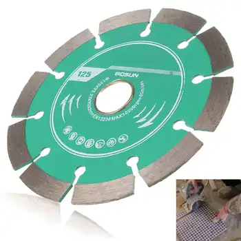 1stk 125mm Metal Legering Diamond savklinge Hjul svinghjul for Beton, Marmor, Murværk, Fliser Tykkelse 2mm Engineering Skæring