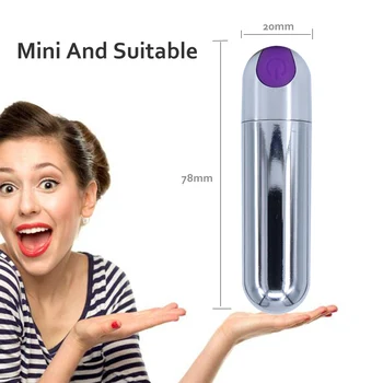 LoveTime Mini Bullet Vibrator-G-spot Stimulere Erotiske Vibrationer Mandlige Lesbiske Masturbador Perler Sex Legetøj til Kvinder
