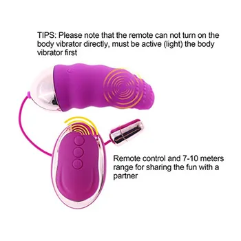 LOAEY Sort Lilla USB-Genopladelige 10 Speed Remote Control-Wireless Vibrating Sex Elsker Æg Vibrator Sex Legetøj Til Kvinder