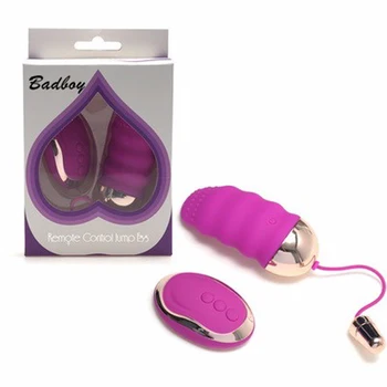 LOAEY Sort Lilla USB-Genopladelige 10 Speed Remote Control-Wireless Vibrating Sex Elsker Æg Vibrator Sex Legetøj Til Kvinder