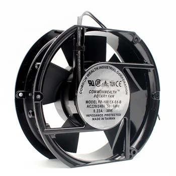 Nye Axial Ventilator FP-108EX-S1-B 220V 38W 0.22 EN Dual Forsynet med Ventilator Oval industiral fan 172x150x51mm ELLER 150*150*50 mm