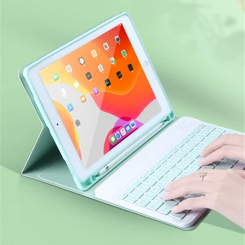 Keyboard Case Til iPad 9.7 2017 2018 10.2 6 7 funda Bluetooth Tastatur taske til iPad Luft 1 2 3 Pro 10.5 9.7 11 Dække Tastaturet
