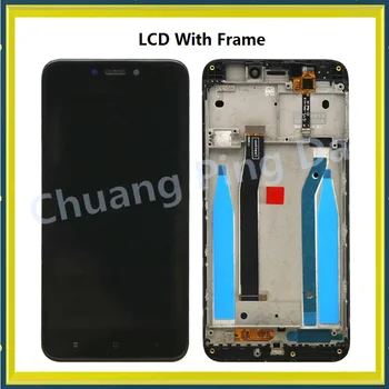 For Xiaomi Redmi 4X LCD-Skærm Touch screen Digitizer Assembly For Xiaomi Redmi 4X LCD-skærm med Ramme nye Sort/Hvid/Guld