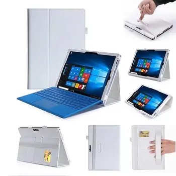 Ynmiwei For Nye Surface pro 4 pro 5 pro 6 pro 7 Tablet Stå Læder Cover Tilfældet For Microsoft Windows Surface pro 3 Tilfælde +pen