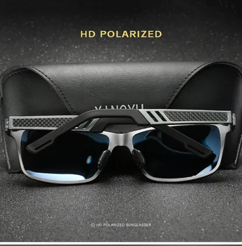Bruno Dunn Solbriller Mænd Polariseret brand design Solen Glases zonnebril mannen lunette de soleil homme oculos de sol masculino ray