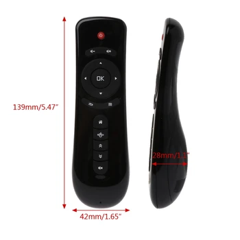 2,4 GHz Flyve Air Mouse T2 Fjernbetjening Trådløse 3D Gyro Motion Stick PC Android-Nov-26A