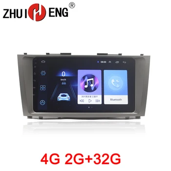 ZHUIHENG 2 din Bil radio til Toyota Camry AURION V40 2006-2011 bil dvd-afspiller GPS navi tilbehør til bilen med 2G+32G 4G internet