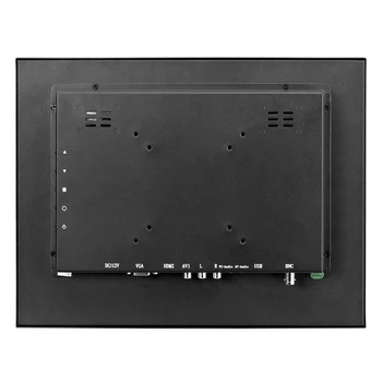 Industrielle vandtæt 21.5 tomme firkant kapacitiv/resistive touch screen panel lcd-skærm HDMII VGA-indgang