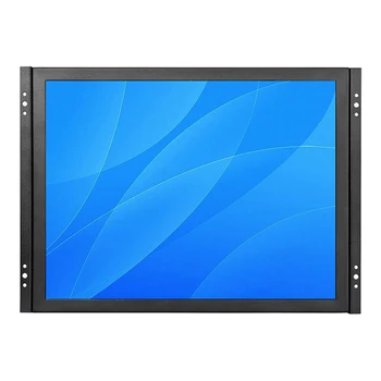 Industrielle vandtæt 21.5 tomme firkant kapacitiv/resistive touch screen panel lcd-skærm HDMII VGA-indgang