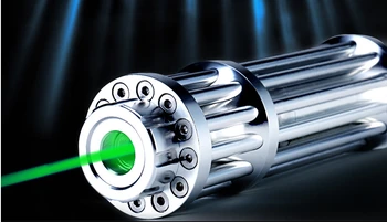 Stærkeste Kraftig grøn laser pointers 500W 5000000m 532nm Lazer Lommelygte Brændende Tændstik/tørt træ/sort/cigaretter+5 caps