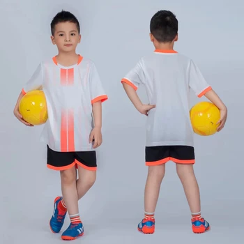 2019 Fodbold Uniformer Til Kid Drenge og Piger, Børn Brugerdefinerede Fodbold sæt Fodbold Tøj, Træningsdragt, kortærmet Jersey Shorts