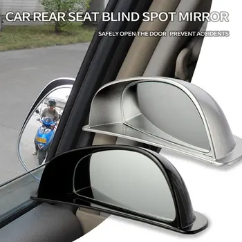 2 stk/Sæt 3R Bil Blind vinkel Spejl på Bagsiden Vidvinkel Rear View Mirror, Universal til Anden Række Bil Dør Sikkert Få-off