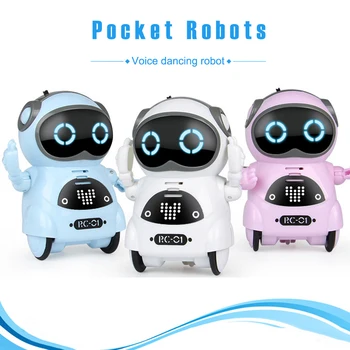 miste dig selv Frontier antyder Pocket Robot Mini-robot Legetøj Gave Taler Interaktiv Dialog  Stemmegenkendelse Optage Sang Dans Smart Robot Nsv7 køb online - Legetøj &  Hobbier > www.bujinkan-vejle.dk