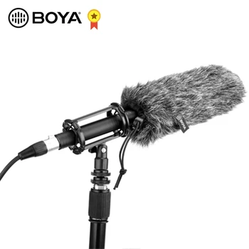 BOYA AF-BM6060 Professionel Shotgun Mikrofon Super-Kardioid kondensatormikrofon til Canon Nikon Sony Panasonic Video DSLR-Camcorder