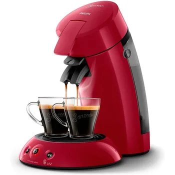 Philips Senseo-kaffemaskine rød