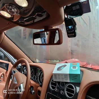 SAMEUO bil dvr usb-kamera for android triple dash cam dobbelt hd 1080p forreste og bageste video-optager wifi 1080P 24 timer i døgnet, Parkering Skærm