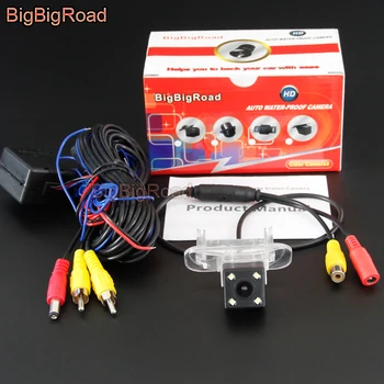BigBigRoad Car Rear View Backup CCD-Kamera Til Mercedes Benz B Class B150 B160 B170 B180 B200 W242 W245 W246 2005 -