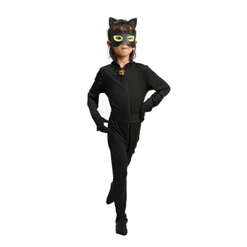 Barn Black Cat Noir Cosplay Kostume Magic Halloween Jul Buksedragt Dreng Adrian Marinette Super Hero Cosplay