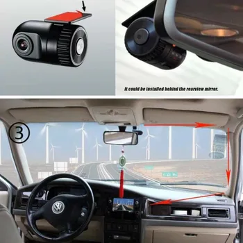 Mini Bullet Bil DVR auto køretøj Kamera Novatek 96620 HD DVR 120 omfattende Video-Optager Videokameraet Dash Kamera