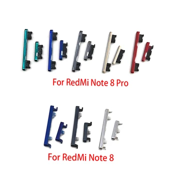 20pcs/partier Til Xiaomi Redmi Note 8 Pro tænd Sluk Lydstyrke Side-Knappen Nede Flex Kabel-Reservedele