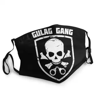 Unisex støvtæt Munden Dække Maske Gulag Gang Call of Duty First-person Shooter Spil Beskyttelse Åndedrætsværn for Mænd