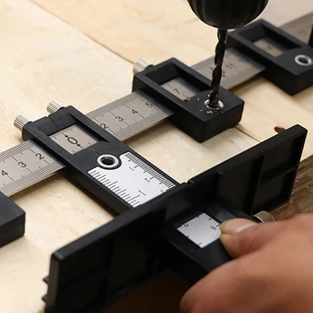 Værktøj til træbearbejdning Kabinet Hardware Værktøj Bore-Skabelon til Dør og Skuffe Håndtag Knob Trække Installation af Værktøjer