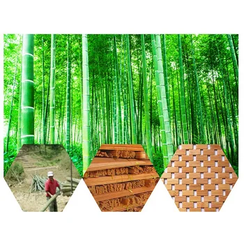 Teak Træ Bademåtte Fødder Brusebad-Gulvtæppe Naturlige Bambus Skridsikre Store