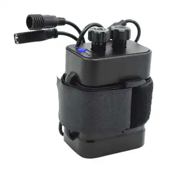 WasaFire Nyt Batteri Tilfælde Boks til Cykel Lys 6*18650 Batteri med USB - + gevind DC interface Vandtæt Cykel Tilbehør