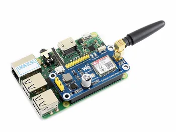 SIM800C GSM/GPRS-HAT GSM/GPRS/Bluetooth-kommunikation funktionaliteter For Raspberry Pi Nemt sende beskeder