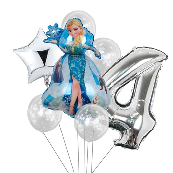1 sæt Disney Frosne Prinsesse Elsa Konfetti-Balloner 32 