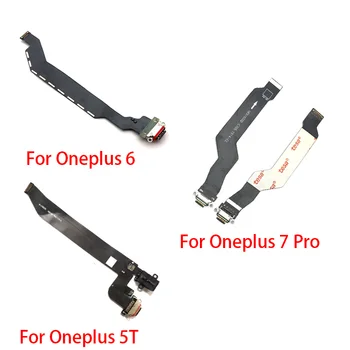For Oneplus 1 2 3 5 5T 6 7T 7 Pro USB Oplader Dock-Stik Port Flex Kabel-Reservedele