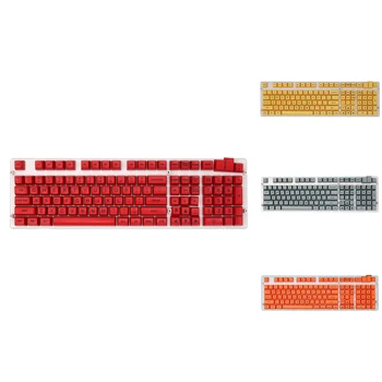 ABS 108Pcs Baggrundslys Keycap Universal Kolonne For Cherry MX Annie Mekanisk Tastatur