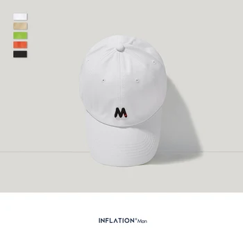 INFLATIONEN 2019 Nye Ankomster Unisex Justerbar Caps Solid Farve Baseball Cap Par Hat For Mænd Mode Afslappet Dreng Hat 164CI2019