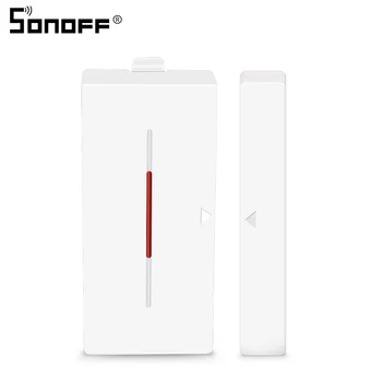 SONOFF DW1 433Mhz Dør Vindue Alarm Sensor Magnetiske Trådløse Detektor Støtte RF Bro Kontrol Smart Home Security System
