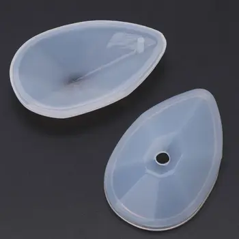 1 Sæt UV-Håndlavet Krystal Epoxy Skimmel DIY Harpiks Stereoskopisk Halskæde Smykker Håndværk at Gøre Forme 62KE