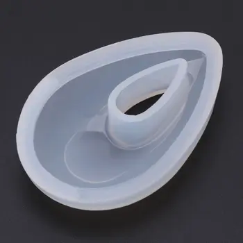 1 Sæt UV-Håndlavet Krystal Epoxy Skimmel DIY Harpiks Stereoskopisk Halskæde Smykker Håndværk at Gøre Forme 62KE