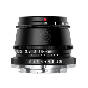 TTArtisan 35mm F1.4 APS-C Manuel Fokus Objektiv til Sony E / Fujifilm M4/3 Mount Kameraer A9 A7III A6600 A6400 X-T4 X-T3 X-T30
