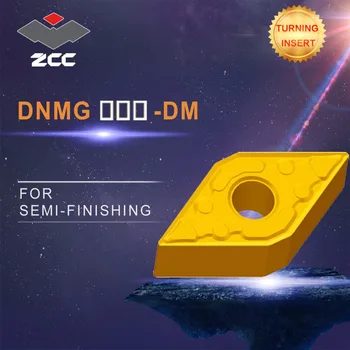 CNC drejebænk skær 10stk/masse DNMG-DM skær til drejning i støbejern, stål rustfrit stål finish