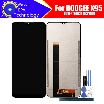 6.5 tommer Doogee X95 LCD Display+Touch Screen Digitizer Assembly Oprindelige LCD - +Touch Digitizer til DOOGEE X95+Værktøjer