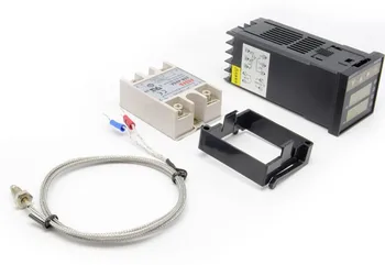 REX-C100 Temperatur Controller Med Termoelement Digital PID Temperatur Controller REX-C100