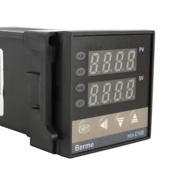 REX-C100 Temperatur Controller Med Termoelement Digital PID Temperatur Controller REX-C100