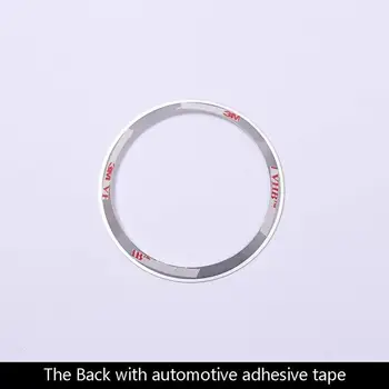 Aluminium Legering Chrome Rattet Trim Ring til Mercedes Benz CLA GLE GLC A B C-Klasse W204 W246 W176 W117 C117 Car-Styling