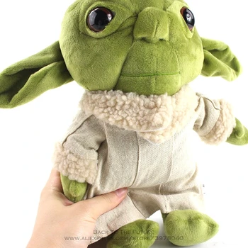Disney Star Wars Master Yoda 30cm Tegnefilm Dyr Bløde Fyld Bomuld Dukker Plys Peluche børn Toy Model til Børn Gave