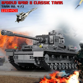 1193+pc ' Militære Blokke Krig Tank 3D-Model PANZER IV byggesten Bygning Toy Kit Pædagogisk Legetøj For Børn