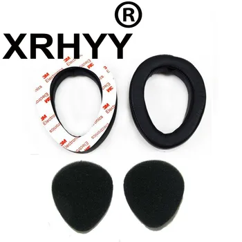 XRHYY Udskiftning ørepuder Puder til Sennheiser HD270 HD500 HD570 HD575 HD590 Hovedtelefoner (Sort)