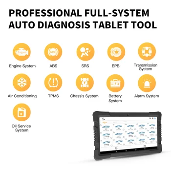 Humzor NexzDAS OBD2 Scanner Tablet Fulde System for ABS Airbag Olie EPB DPF Nulstille Bil Diagnostisk Værktøj Automotive-Kode Læser