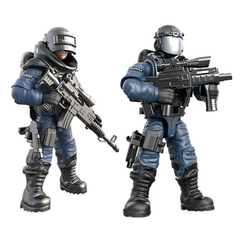 2020 Ny Indkaldelse til militærtjeneste byggesten 1:35 SWAT Soldater Tal Hær Våben, Kanoner Indstiller Model Dolls Mursten Legetøj til Dreng