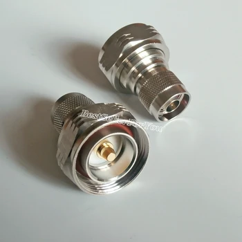 1stk 7 / 16 DIN plug mandlige L29 at N mandlige RF-stik lige Adapter Omformer M/M