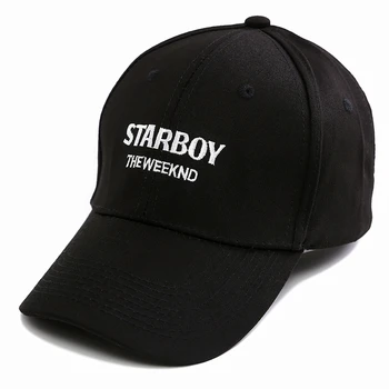 Bomuld Weeknd Starboy Hatte og Stargirl Hatte XO Far Hat Snapback Baseball-Kasketter og Hiphop-Kasketter Mænd og Kvinder Sommer