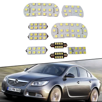 For Opel Vauxhall Insignia EN MK1 2009 2010 2011 2012 2013 Før Ansigtsløftning Indvendigt Lys Dome Værelses Taget LED-Lamper læselys